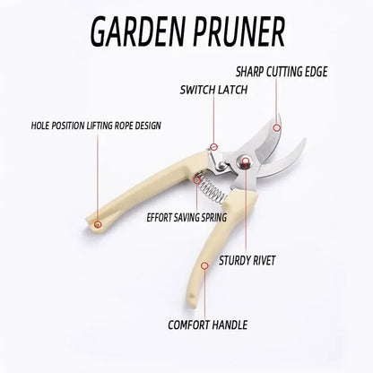 Stainless Steel Scissors for Pruning